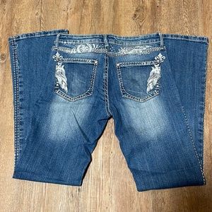 Rock 47 Wrangler bootcut jeans